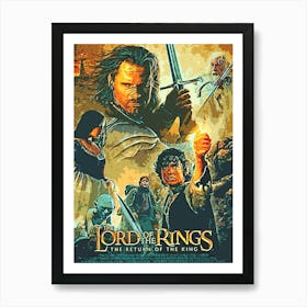 The Lord of the Rings (2001-2003) 2 Art Print