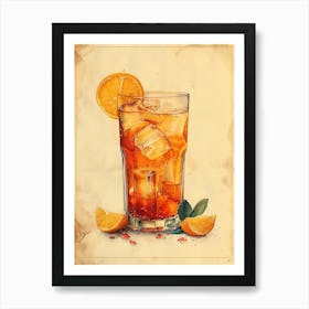 Iced Tea 10 Art Print