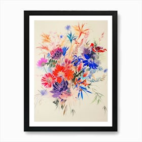 Flowers In A Vase 37 Art Print