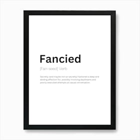 Fancied Definition Meaning Affiche