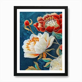 Chinese Peony 19 Art Print