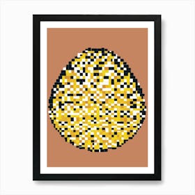 Pixel Art Art Print