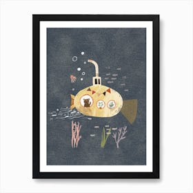 Submarine Art Print