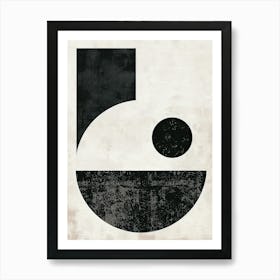 Modern Simple Minimal Poster Artwork 21 Art Print