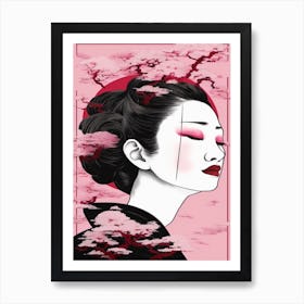 Geisha 2 Art Print