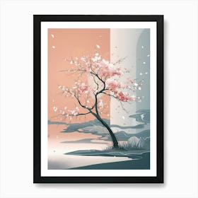 Sakura Tree Art Print