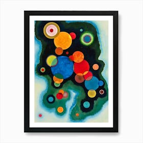 Wassily Kandinsky Circles Art Print