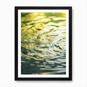 Water Ripples 4 Art Print