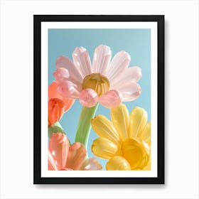 Dreamy Inflatable Flowers Chrysanthemum 1 Art Print