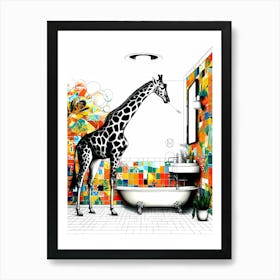 Safari Smiles Art Print