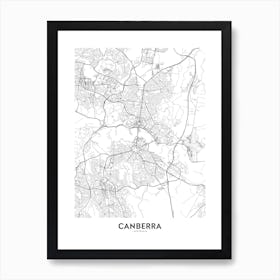 Canberra Art Print