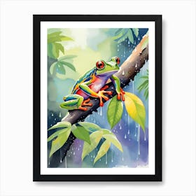Tree Frog 1 Art Print