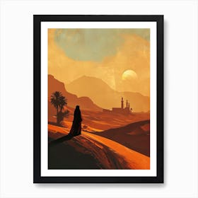 Desert Landscape 23 Art Print