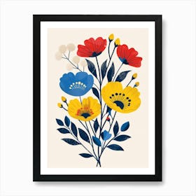 Flower Bouquet 1 Art Print