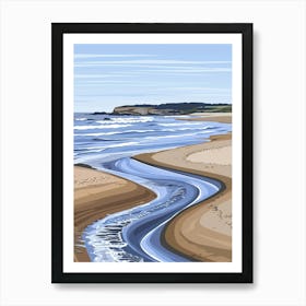 Sand Dunes 12 Art Print