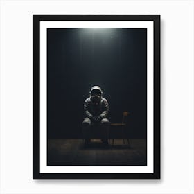 Astronaut In The Dark 3 Art Print