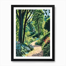 Hampstead Heath London Parks Garden 1 Painting Art Print