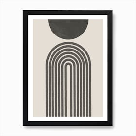 Saturn and Arch Art Print
