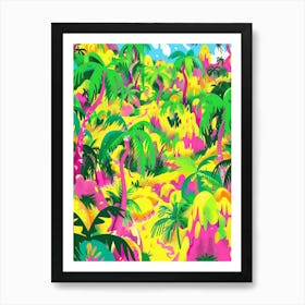 Tropical Jungle 14 Art Print