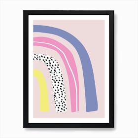 Rainbow Illustration Art Print