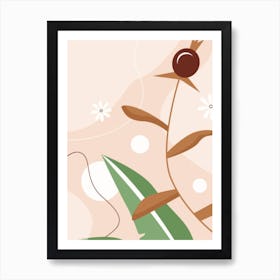 Hibiscus Flower Art Print