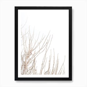 Beach Grass Texture II Art Print