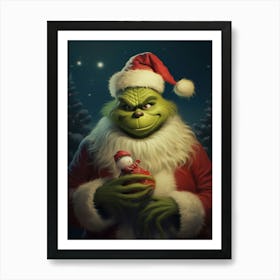 How The Grinch Stole Christmas 8 Art Print