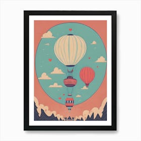 Hot Air Balloons 1 Art Print