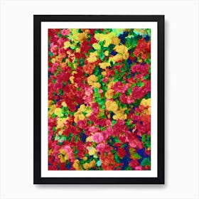 Mixed Flowers Art Print