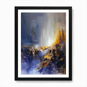 Abstract Painting 1736 Art Print