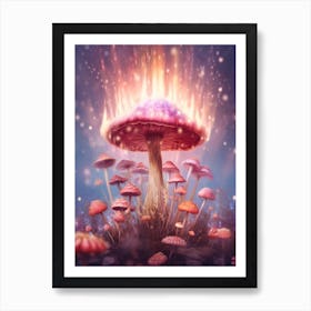 Mushroom Fantasy 12 Art Print