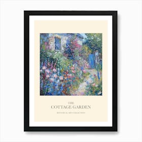 Nature Cottage Garden Poster 13 Art Print