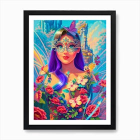 Fairytale Princess Art Print