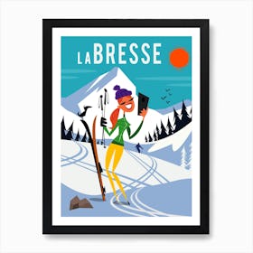 La Bresse Poster Art Print