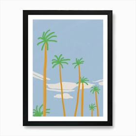 Palm Trees Art Print