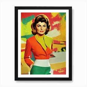 Anne Bancroft Colourful Pop Movies Art Movies Art Print