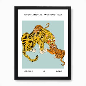 International Women's Day March 2022 Art Print