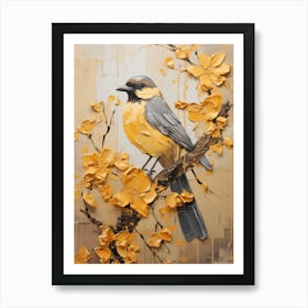 Bird On A Branch 2 Art Print