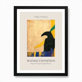 Eagle 2 Matisse Inspired Exposition Animals Poster Art Print