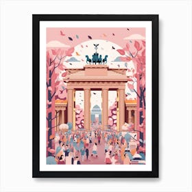 The Brandenburg Gate Berlin, Germany Art Print