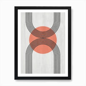 Japanese Sun Art Print