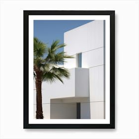 Miami House With A Palm Summer Photography Art Print