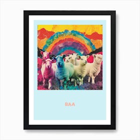 Sheep Baa Poster 1 Art Print