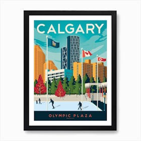 Calgary Canada Art Print