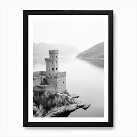 Portovenere, Italy, Black And White Photography 3 Art Print