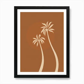 Palm Trees Art Print