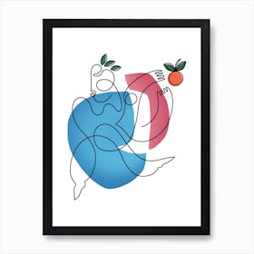 Summer Catch Art Print