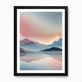 Abstract Landscape 6 Art Print