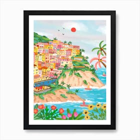 Cinque terre, Italy Art Print