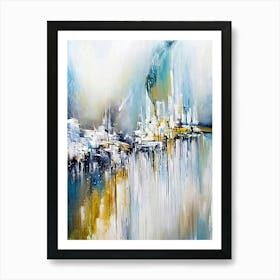 Abstract Cityscape 3 Art Print